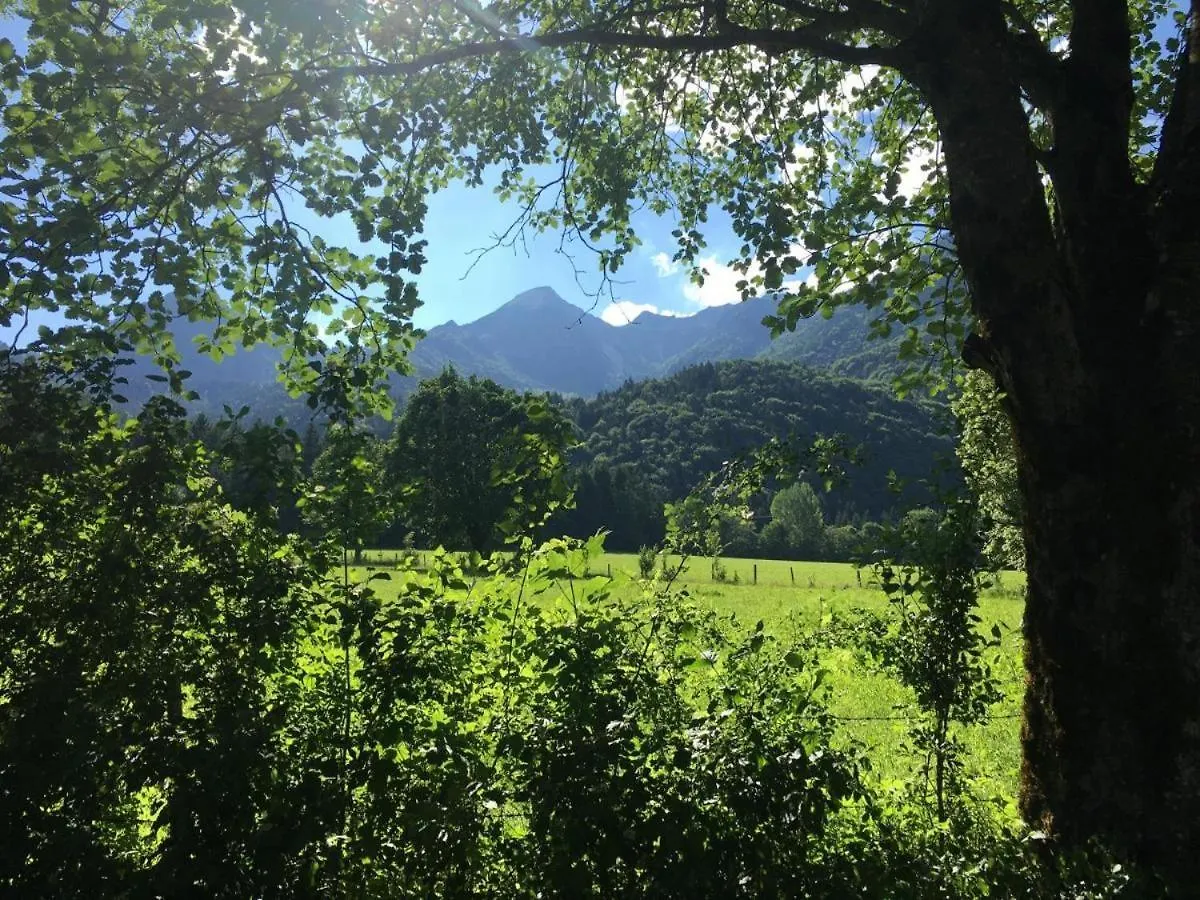 アパート Premium-Chalet Achental Mit Kamin Und Sauna シュレヒング